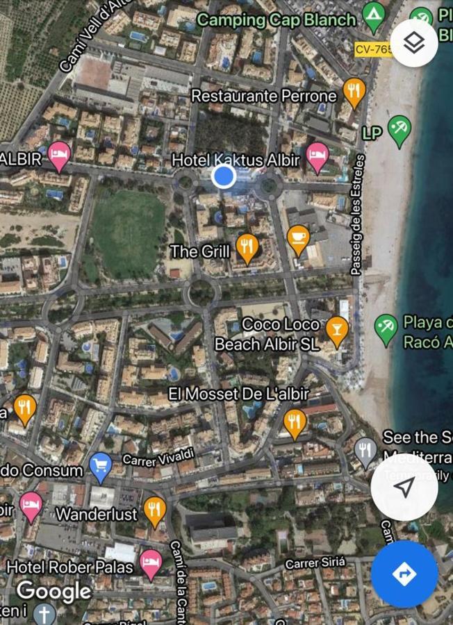 Bright Sunny Albir Beach Apartment 阿尔比尔 外观 照片
