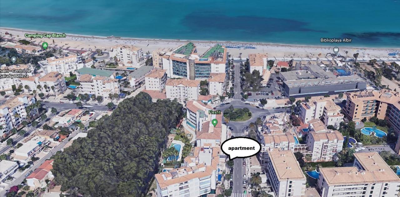 Bright Sunny Albir Beach Apartment 阿尔比尔 外观 照片